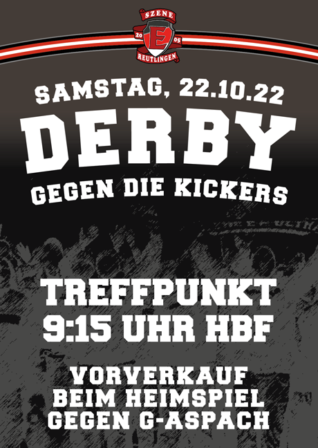 Am Samstag den 22.10.2022 spielen wir bei den Kickers auf der Waldau. Treffpunkt 9:30 Uhr Hauptbahnhof.